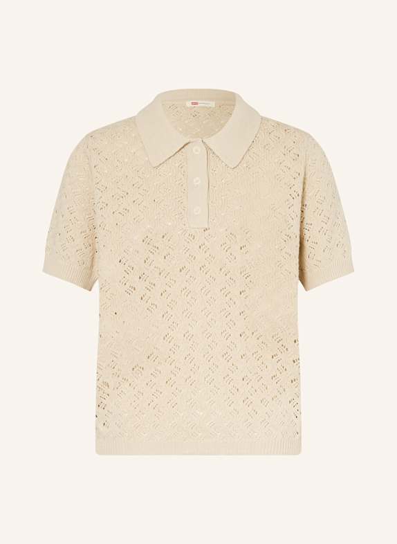 Levi's® Strick-Poloshirt LAVENDER BEIGE