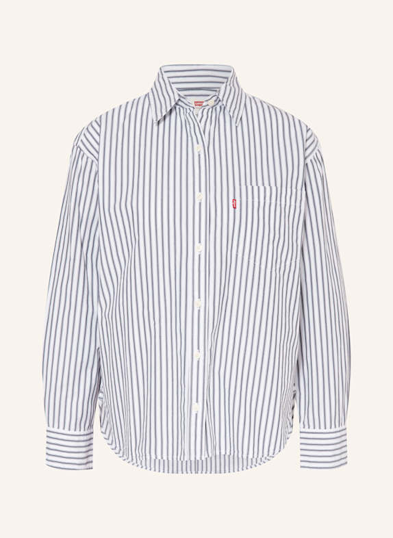 Levi's® Hemdbluse HARLEY WEISS/ DUNKELGRAU