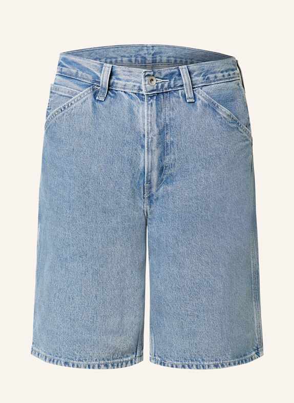 Levi's® CARPENTER loose fit denim shorts 00 Light Indigo - Flat Finish