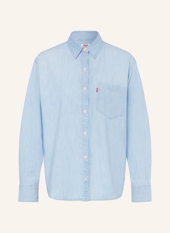 Levi's® Hemdbluse HARLIE in Jeansoptik HELLBLAU