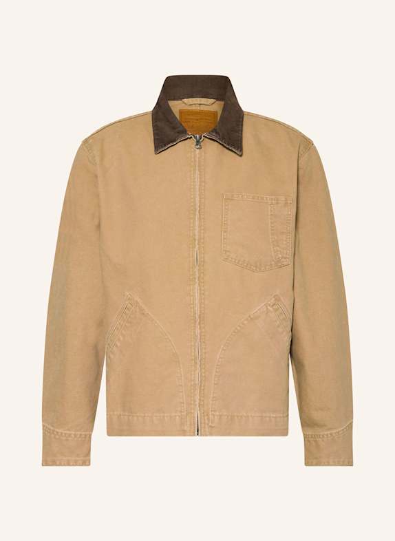 Levi's® Overshirt LIGHT BROWN/ DARK BROWN
