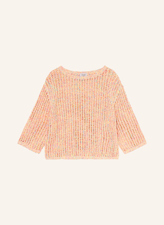 JOOP! JEANS Pullover KRISTI NEONORANGE/ CREME/ NEONGELB