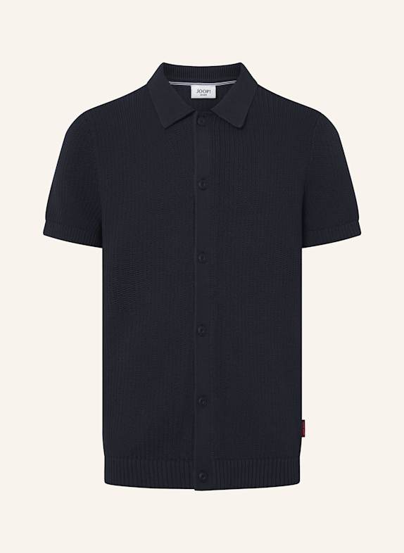 JOOP! JEANS Strickhemd VINCEO Comfort Fit DUNKELBLAU