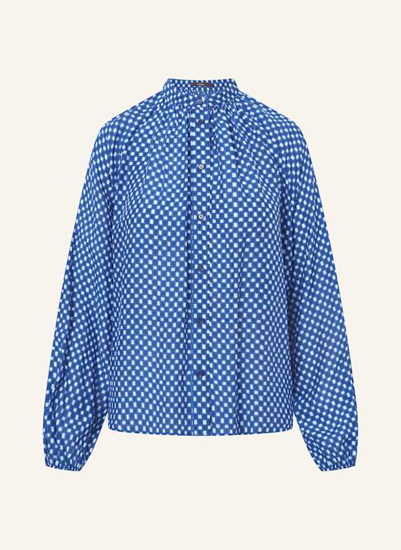 windsor. Bluse mit Seide BLAU