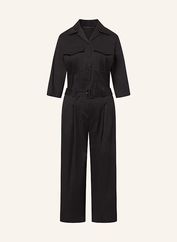 windsor. Jumpsuit mit 3/4-Arm SCHWARZ