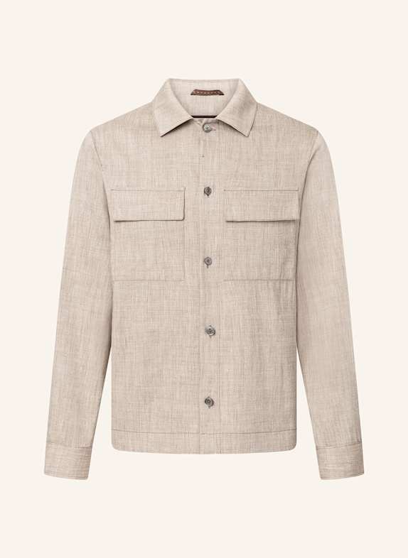 windsor. LAVORO overshirt 205 Dark Brown                 205