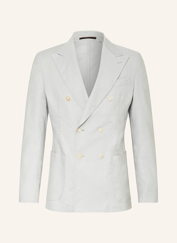 windsor. SALINO extra slim fit suit jacket with linen 050 Lt/Pastel Grey             050