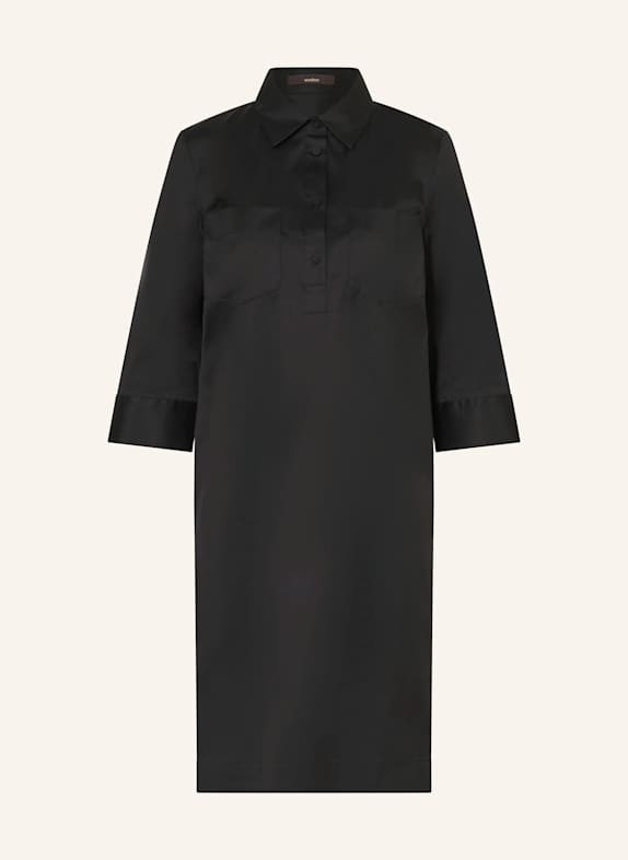 windsor. Shirt dress with 3/4 sleeves BLACK