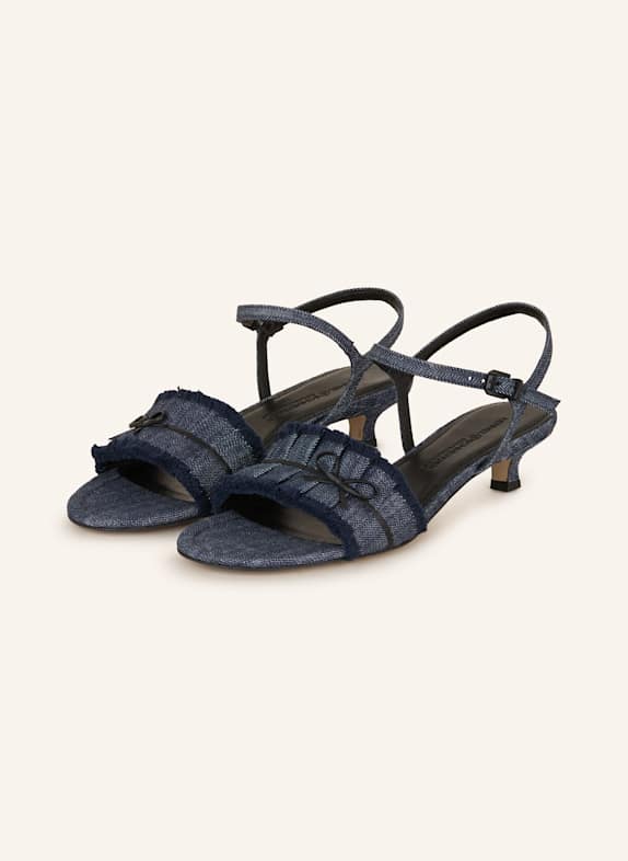KENNEL & SCHMENGER Riemchensandalen RACHEL DUNKELBLAU