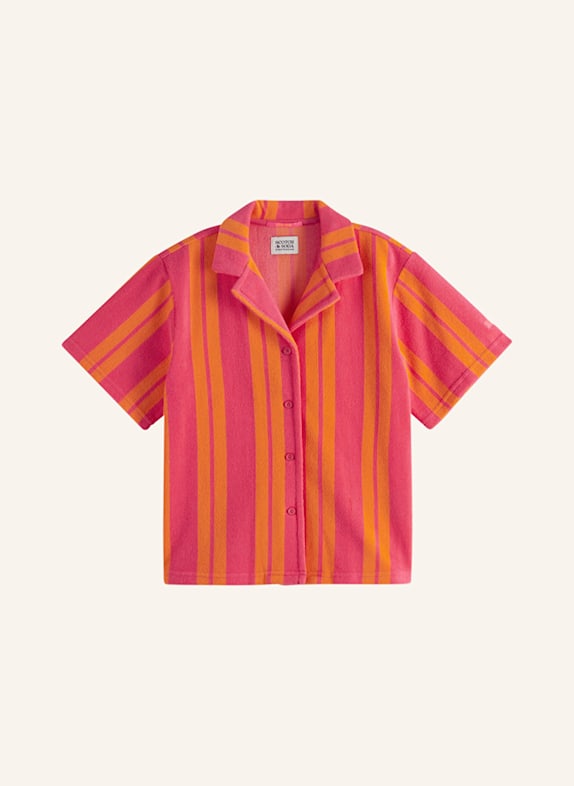 SCOTCH & SODA Bluzka MOCNORÓŻOWY/ POMARAŃCZOWY