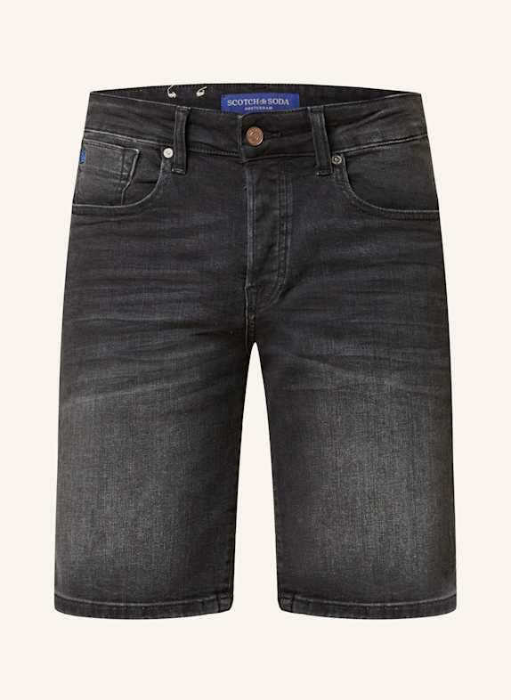SCOTCH & SODA Jeansshorts RALSTON Regular Slim Fit 001 BLACK