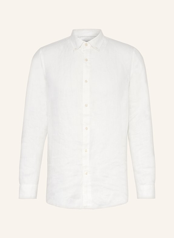 SCOTCH & SODA Leinenhemd CORE Regular Fit WEISS