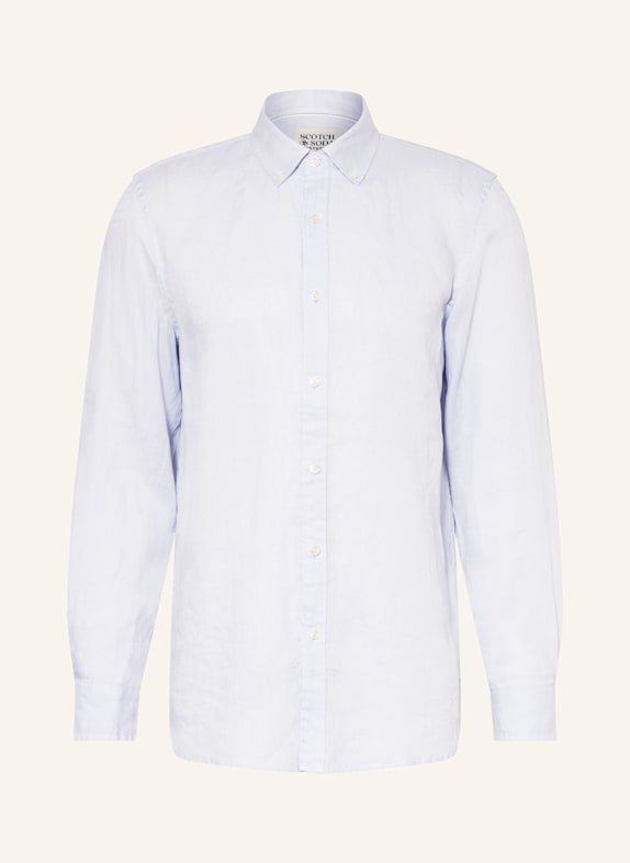 SCOTCH & SODA Leinenhemd CORE Regular Fit HELLBLAU
