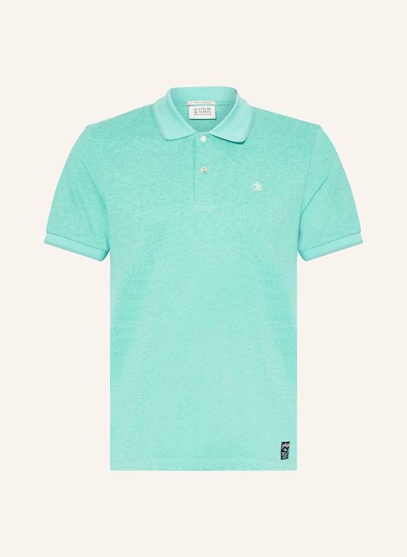SCOTCH & SODA Piqué-Poloshirt Regular Fit TÜRKIS