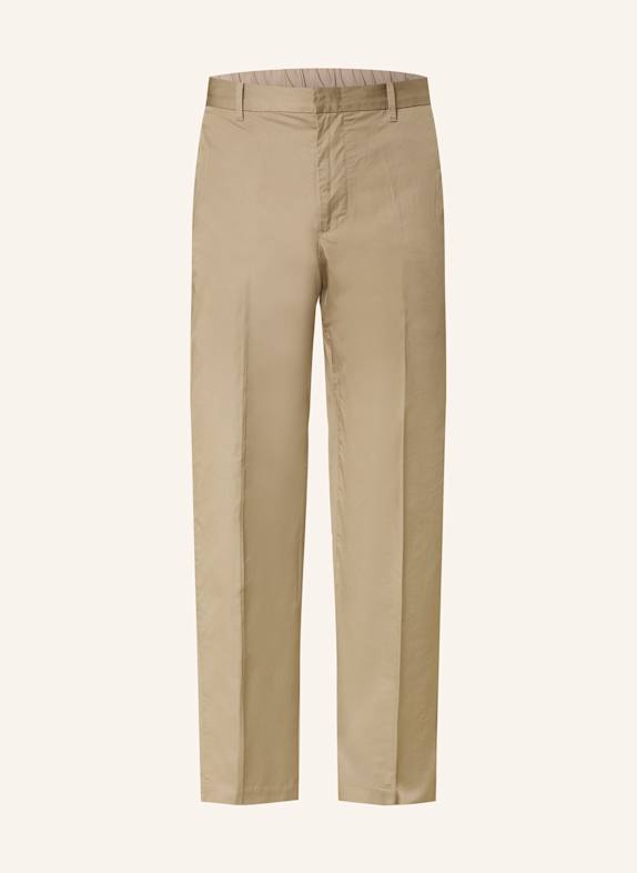 EMPORIO ARMANI Chino kalhoty Slim Fit BÉŽOVÁ