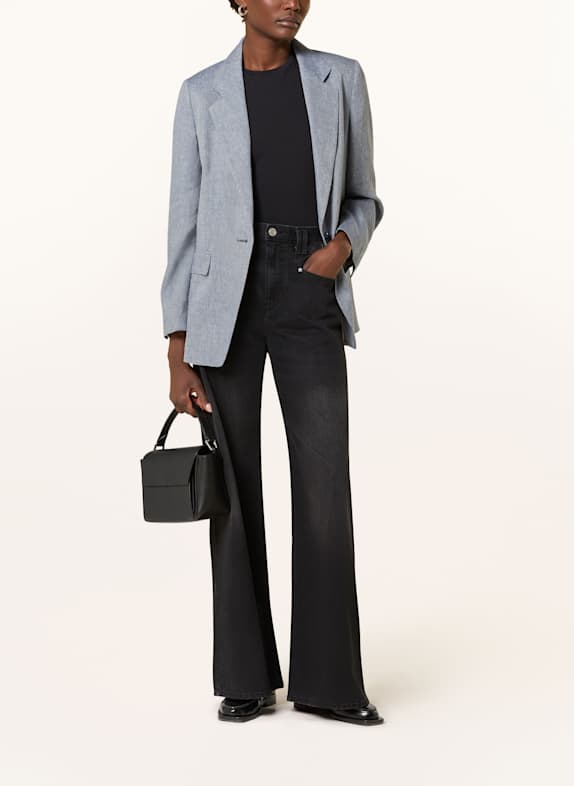 DRYKORN Blazer GLENDALE met linnen BLAUW
