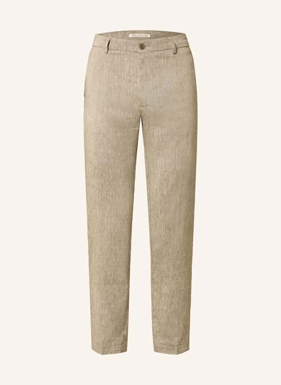 DRYKORN Anzughose AJEND Extra Slim Fit mit Leinen 2109 grün