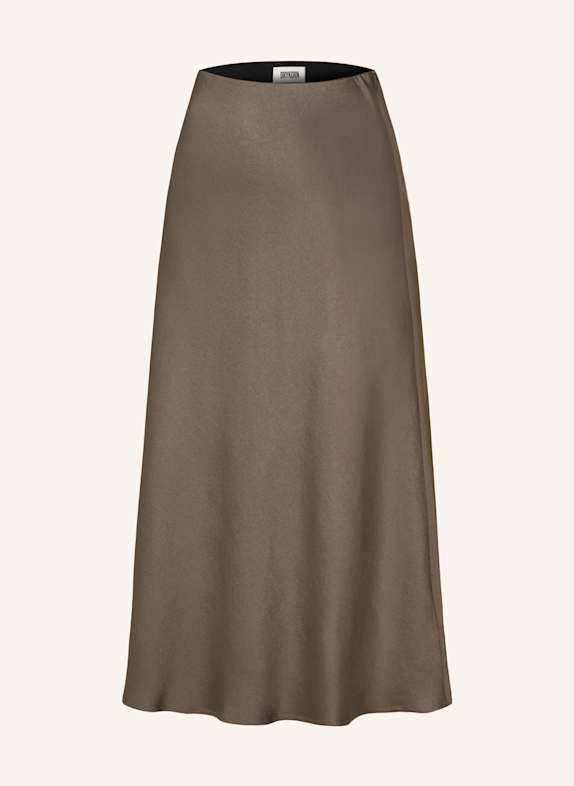 DRYKORN Satin skirt URA GRAY