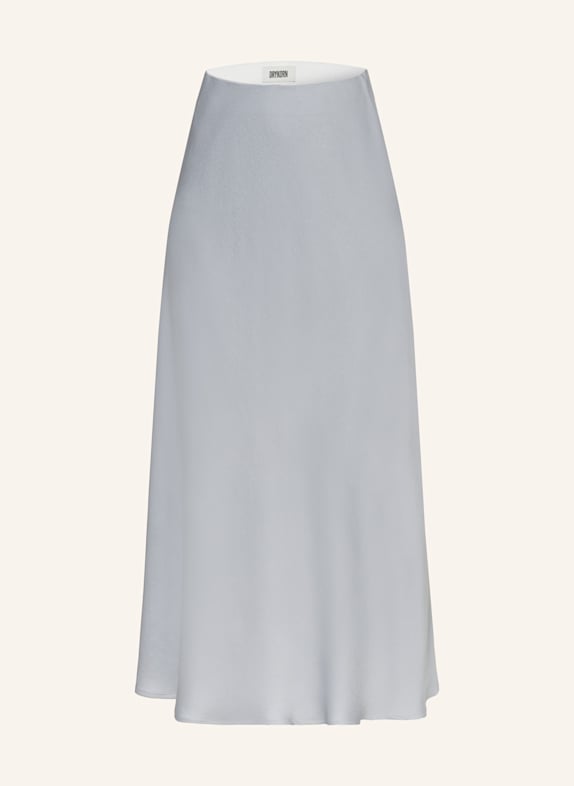 DRYKORN Satin skirt URA LIGHT BLUE