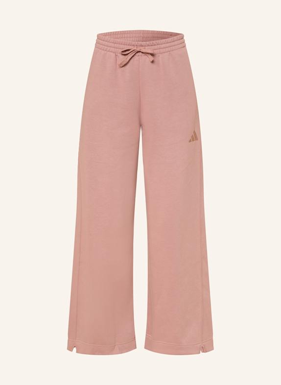 adidas Sweatpants ALL SZN FLEECE LOOSE WIDE LEG PANTS ROSÉ