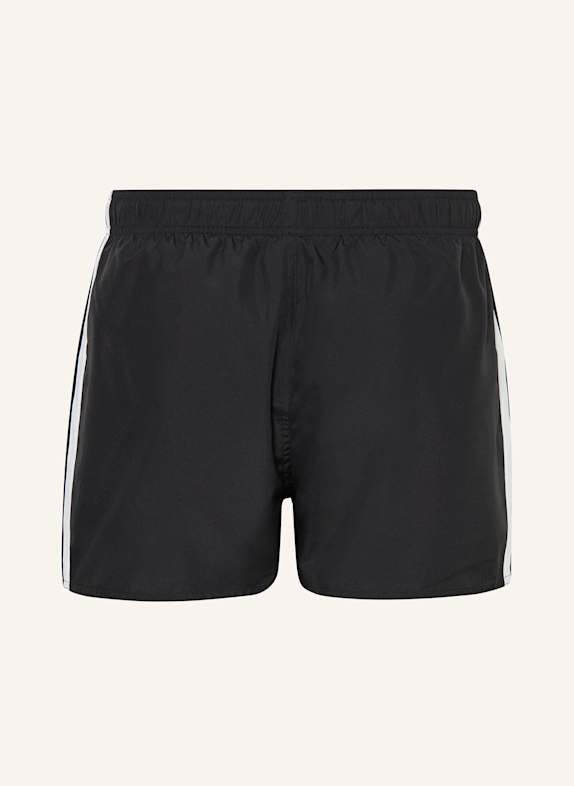 adidas Badeshorts 3 STRIPES SWIM SHORTS 3 INCH SCHWARZ / WEISS