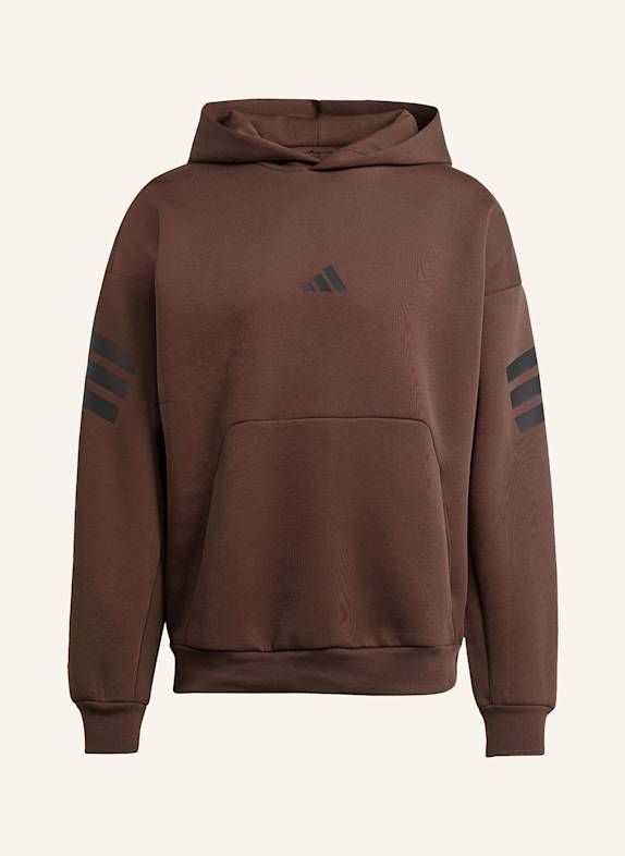 adidas Hoodie ICONS 3-STEIFEN DUNKELROT