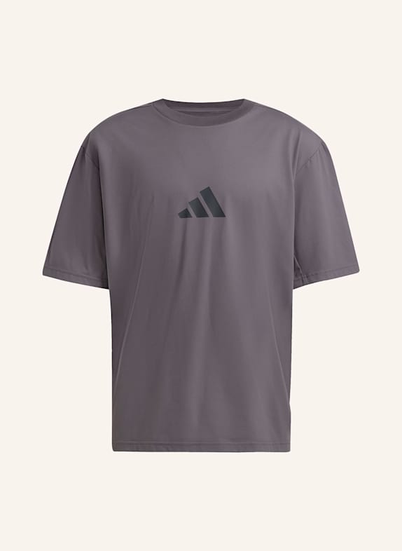 adidas T-SHIRT Z.N.E. LOOSE FIT TAUPE