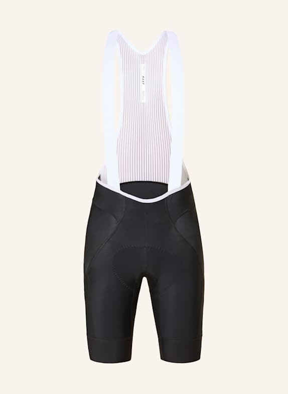 MAAP Radhose MAAP × BLEACH TEAM BIB EVO CARGO mit Trägern und gepolstertem Einsatz SCHWARZ/ WEISS
