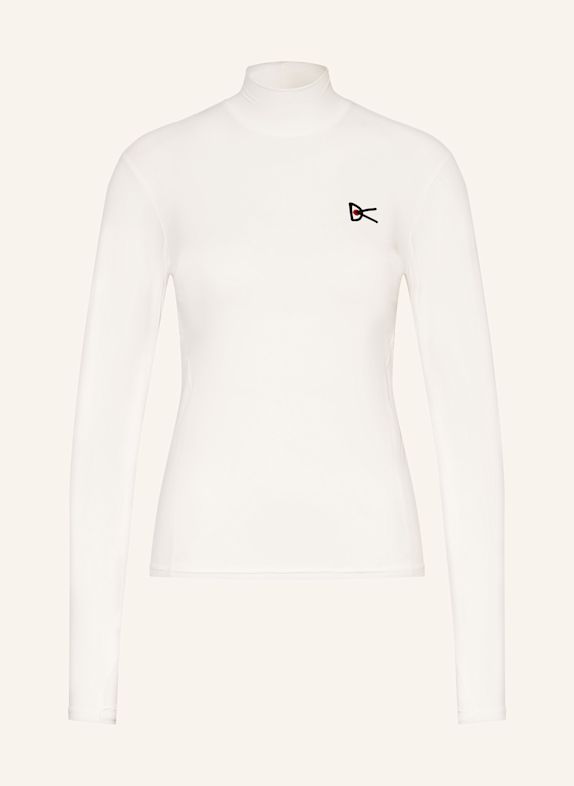 District Vision Laufshirt PANELED ECRU