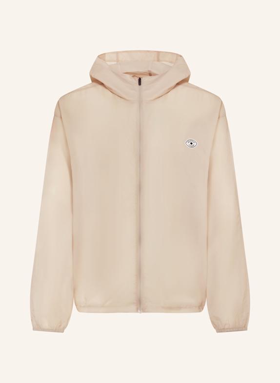 District Vision Kurtka do biegania ULTRALIGHT JASNOBRĄZOWY