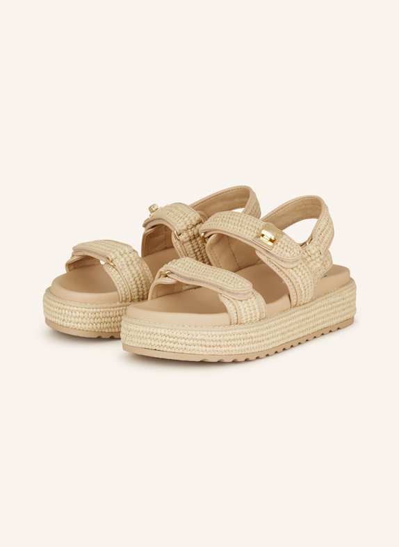 STEVE MADDEN Plateau-Sandalen BIGMONA CREME