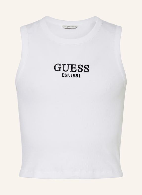 GUESS Top BÍLÁ