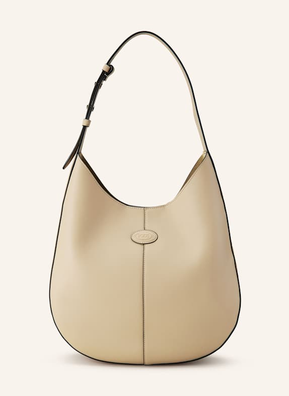 TOD'S Hobo-Bag mit Pouch BEIGE