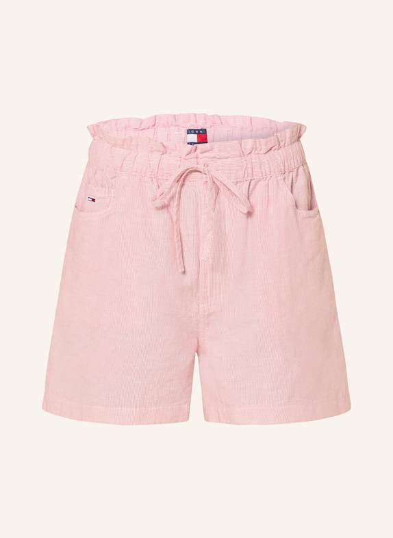 TOMMY JEANS Shorts WEISS/ ROSA