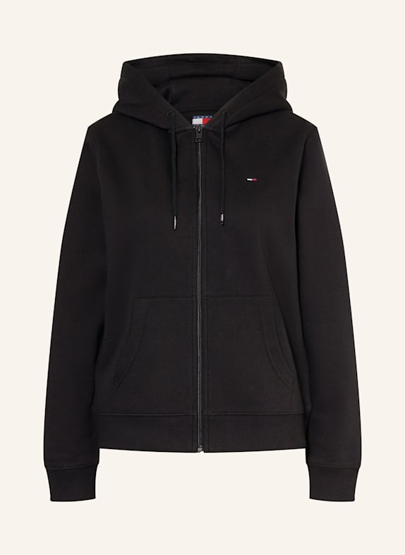 TOMMY JEANS Sweatjacke SCHWARZ