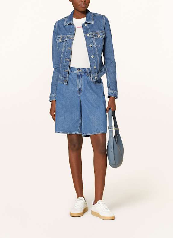 TOMMY JEANS Kurtka jeansowa VIVIANNE NIEBIESKI