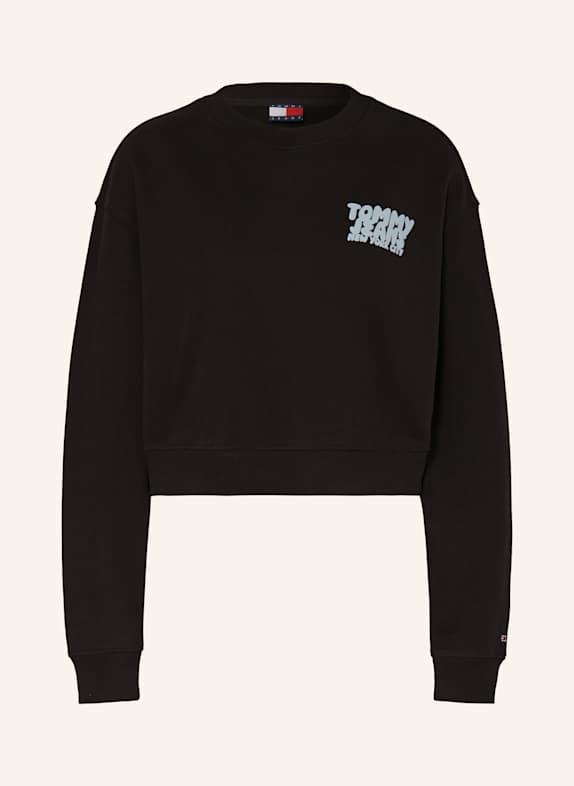 TOMMY JEANS Sweatshirt SCHWARZ