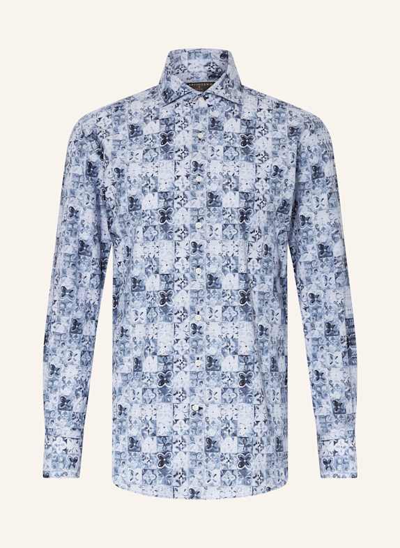 ARTIGIANO Hemd Classic Fit BLAU/ DUNKELBLAU