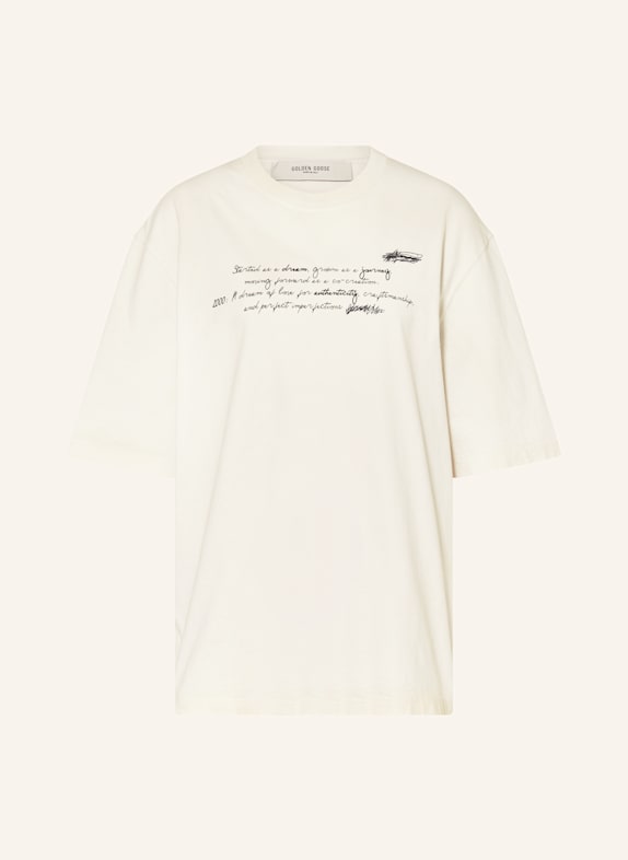 GOLDEN GOOSE T-Shirt JOURNEY ECRU