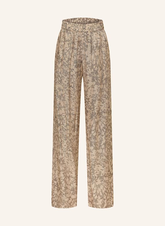 GOLDEN GOOSE Hose JOURNEY im Jogging-Stil HELLBRAUN/ SCHWARZ