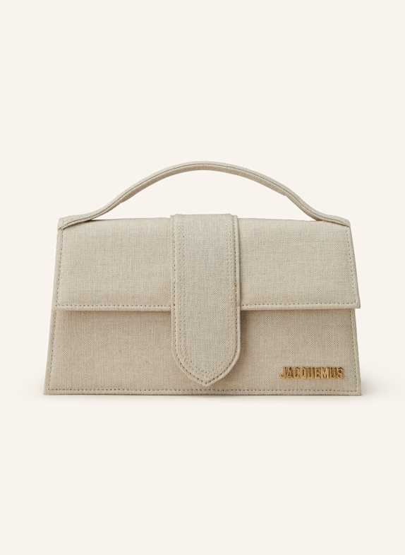 JACQUEMUS Crossbody bag LE GRAND BAMBINO BEIGE