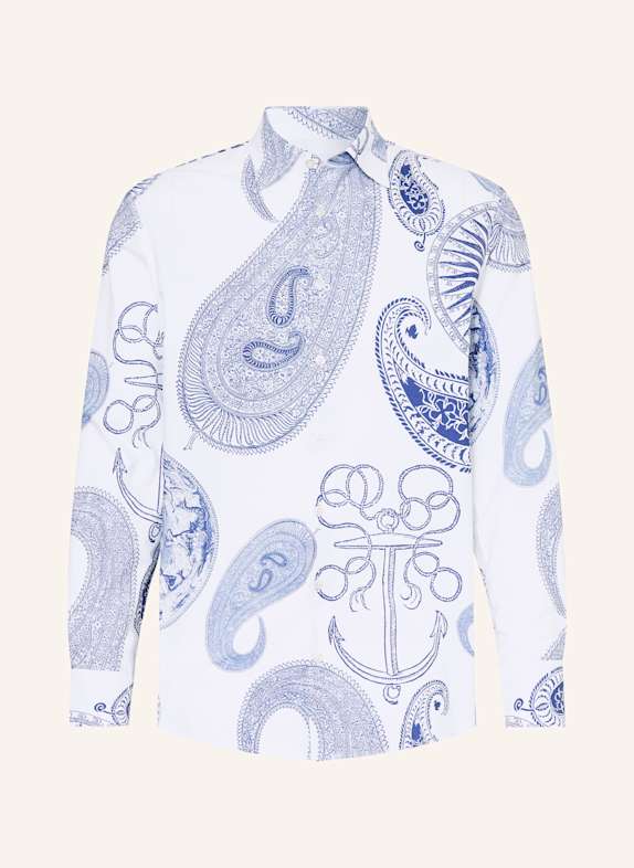 BALDESSARINI Hemd Regular Fit WEISS/ BLAU