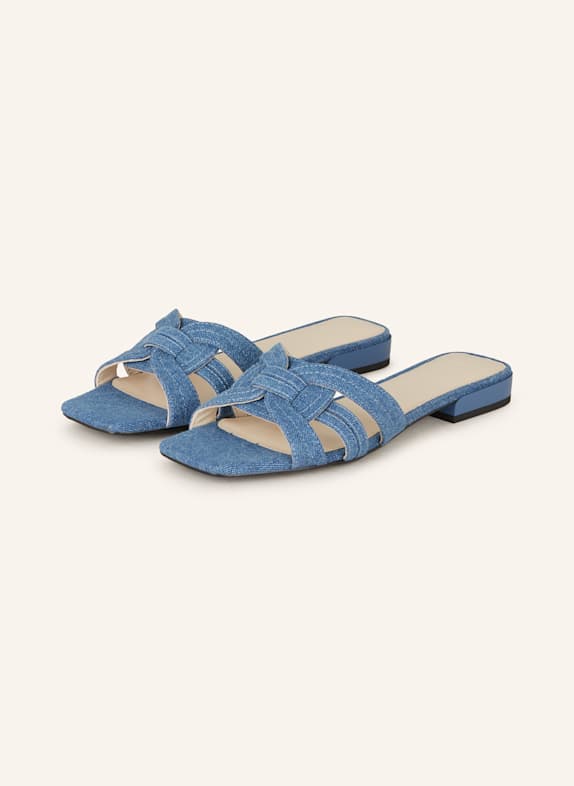 RIANI Slipper in Jeansoptik BLAU
