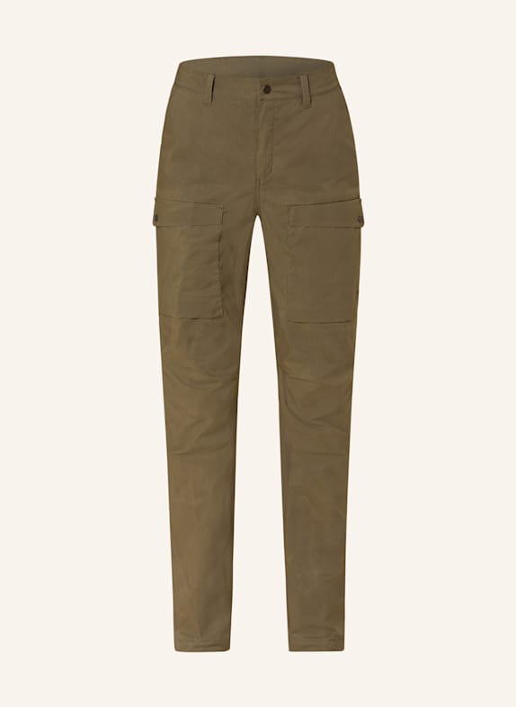 FJÄLLRÄVEN Spodnie trekkingowe ABISKO HYBRID OLIWKOWY