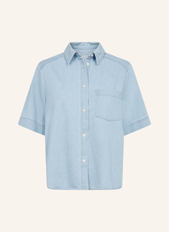 Part Two Jeansbluse 300154 Whiteish Blue Denim