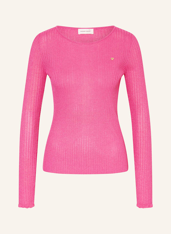 FABIENNE CHAPOT Pullover GEMMA mit Glitzergarn PINK