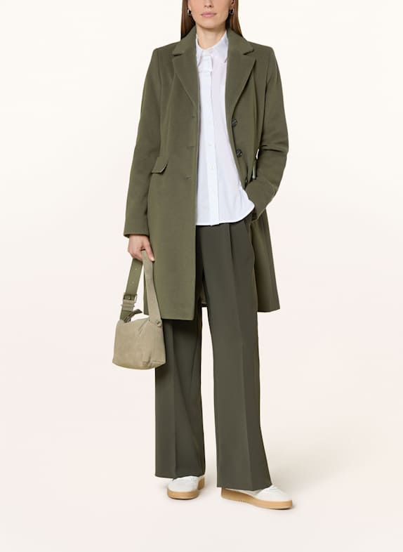 FUCHS SCHMITT Wollmantel KHAKI