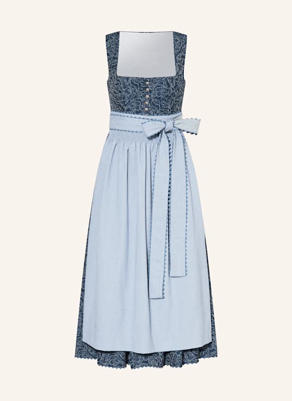 SPORTALM Dirndl DUNKELBLAU/ HELLBLAU