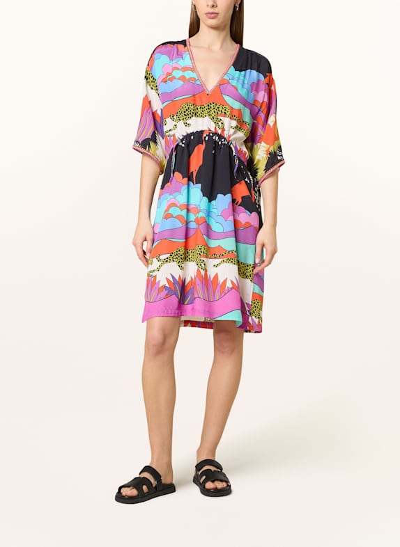 SPORTALM MARIAN dress ORANGE/ PURPLE/ PINK