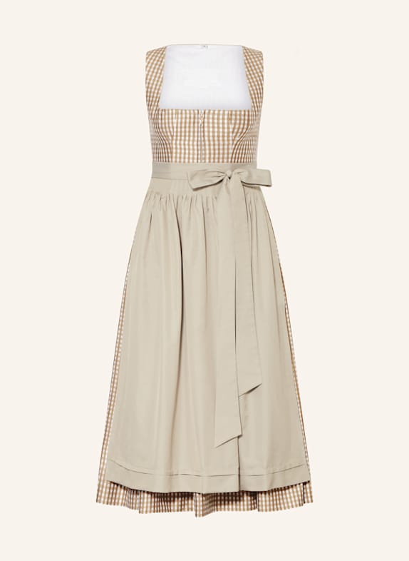SPORTALM Dirndl CAMEL/ WEISS